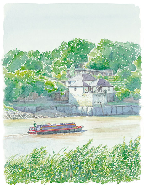 Page 187: The Powder House - River Avon