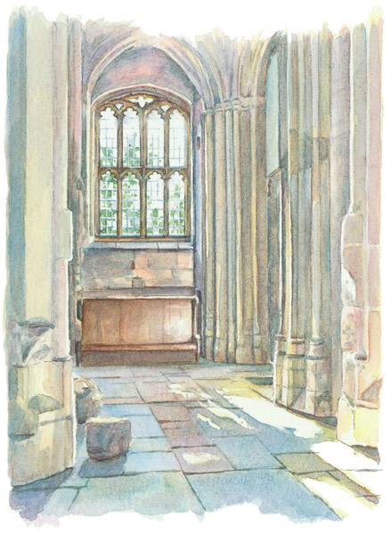 Page 39: The Crossing, Woodspring Priory