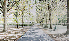Ashford Park Tile Painting